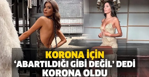 Parti sever Buse İskenderoğlu koronavirüse yakalandı