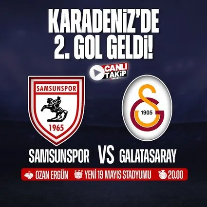 Samsunspor - Galatasaray | CANLI