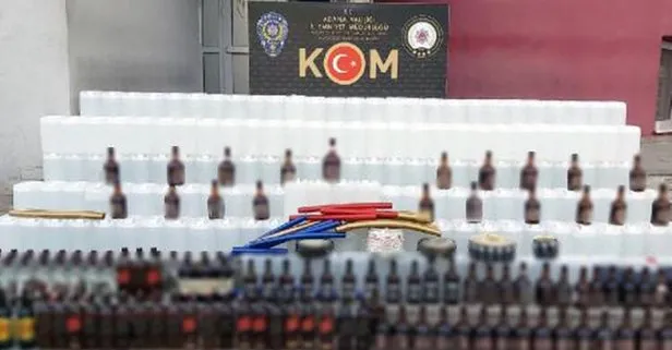 Adana’da yılbaşı öncesi bin litre etil alkol ele geçirildi