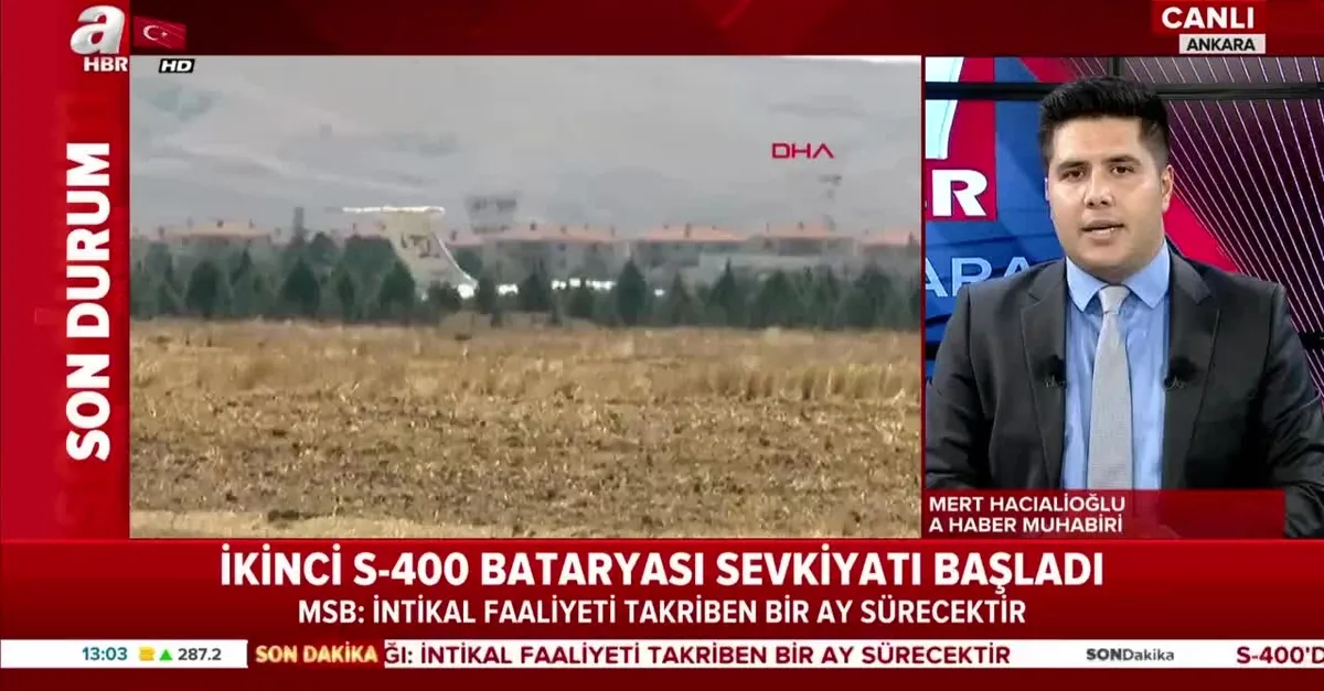 Son dakika: S-400'de ikinci sevkiyat başladı