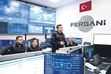 Milli uydu Fergani uzayda