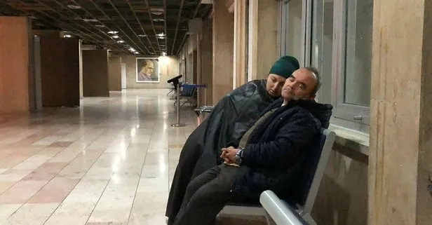 Bursa’da İvdil çifti her gece hastane koridorunda yatıyor!