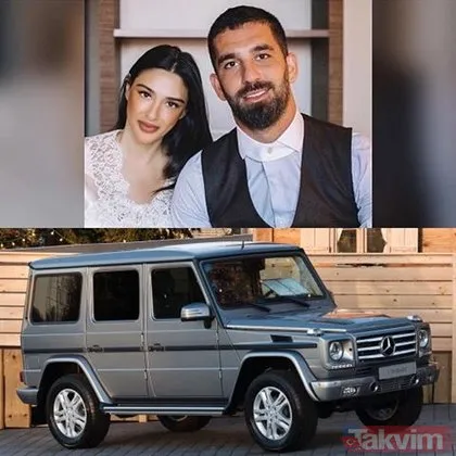 Arda Turan, eşi Aslıhan Doğan’a aldığı 2 milyon lira değerindeki hediyeden vazgeçti! İşte ünlülerin araçları