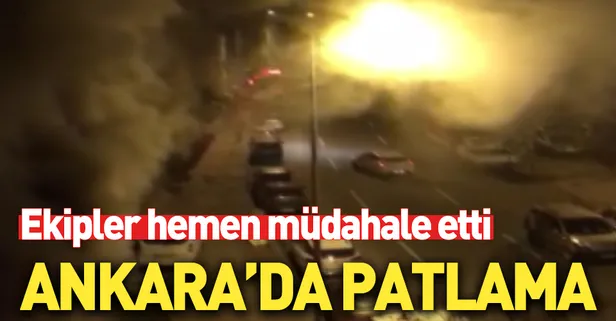 Son dakika: Ankara'da tekel bayisinde patlama