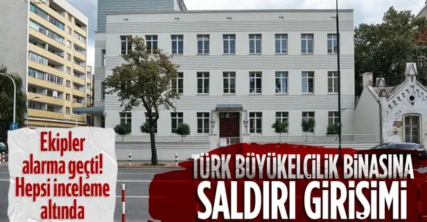 SON DAKİKA! Türkiye’nin Varşova Büyükelçilik binasına saldırı girişimi