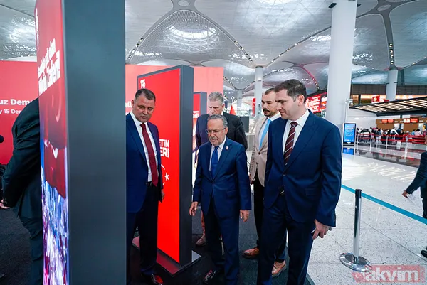 İstanbul Havalimanı'nda "15 Temmuz Demokrasi ve Milli Birlik Günü" sergisi açıldı | Ne zaman kadar sürecek? - 12