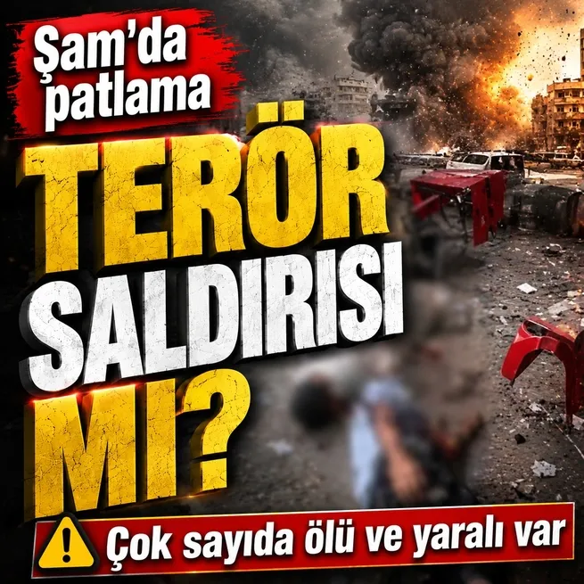 Suriyenin başkenti Şamda patlama: Çok sayıda ölü ve yaralı var! Terör saldırısı mı?