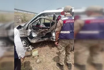 Siverek'te kaza: 4 yaralı!