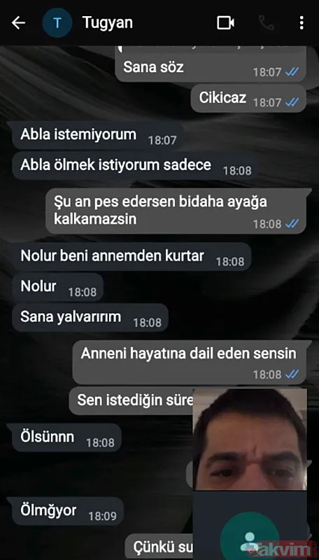 NE OLMUŞTU? Tuğyan Ülkem Gülter'in geçmişte annesinin ölmesini istediğine dair mesajlar ortaya çıkmıştı. Gülter; "Gösterilen mesajlar bana ait, kabul...