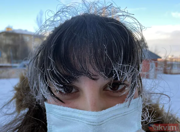 Ardahan'da saç donduran soğuk! Hava sıcaklığın -20'ye kadar düştü - 4