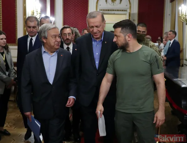Tarihi zirveden tarihi kareler! Başkan Erdoğan Lviv'de Zelenskiy ve Guterres ile görüştü - 31