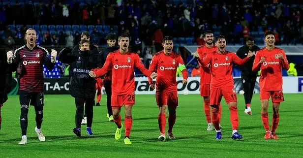 Beşiktaş’tan Sarpsborg karşısında muhteşem geri dönüş