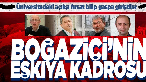 Boğaziçi Üniversitesi’nde akılalmaz olay! Açılış törenini fırsat bilen akademisyenler eşkıyalığa girişti: Bilgi işlem merkezini bastılar