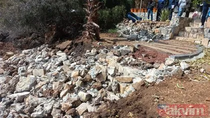 Fethiye ve Dalaman’da bulunan dünyaca ünlü cennet koylardaki 300 kaçak yapının yıkımına başlandı