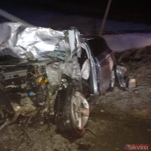 Van'da feci kaza! İşçi minibüsü ile otomobil çarpıştı: Çok sayıda yaralı... - 8