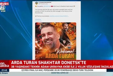 Arda Turan Shakhtar Donetsk'te!