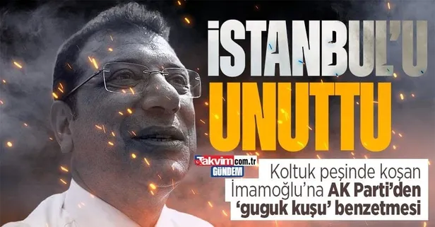 AK Parti İstanbul İl Başkanı Osman Nuri Kabaktepe'den İmamoğlu'na tepki: Mevki peşinde koşmaktan İstanbul'a hizmet etmeyi unuttu