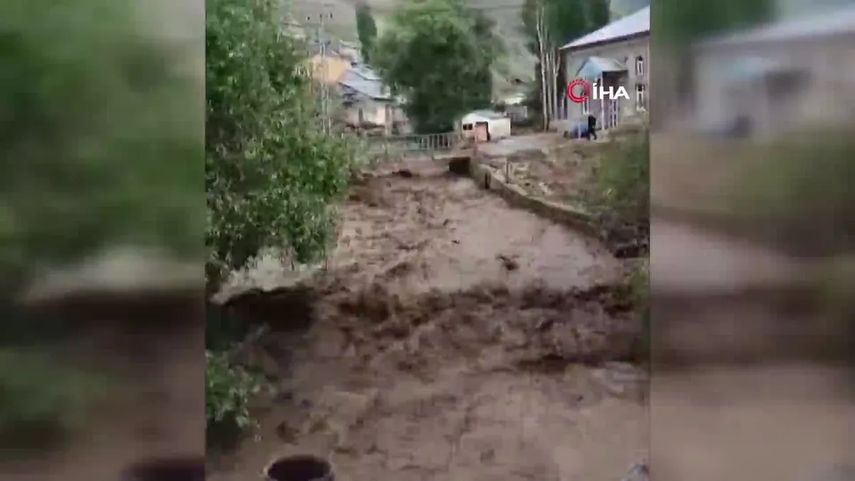 Erzurum'da sel!