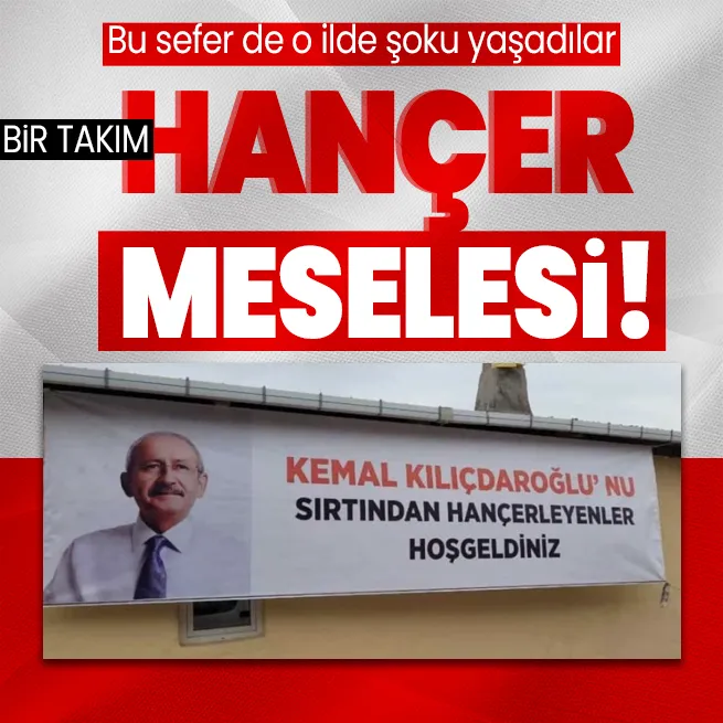 CHPde bir takım hançerlenme meselesi! Kemalcilerden afiş hamlesi! İstanbuldan sonra şimdi de Malatya! Veli Ağbabayı rahatsız eden manzara