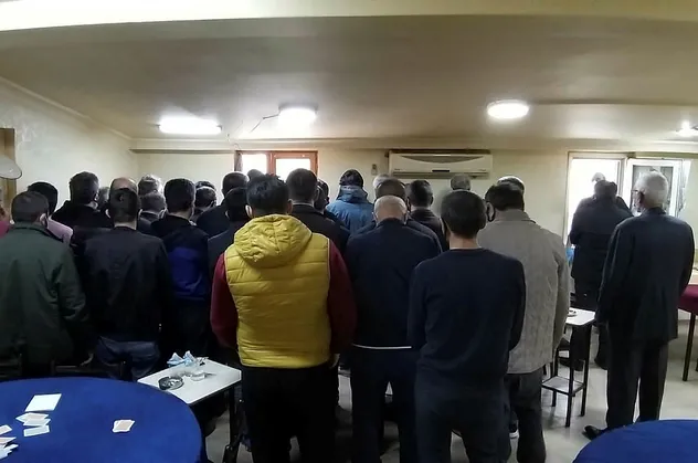Ankara'da dernek bürosuna kumar baskını