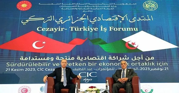 Başkan Erdoğan, Cezayir-Türkiye İş Forumu’nda konuştu: İsrail ve destekçileri gerçek yüzünü gösterdi  | İşbiliği mesajı: Hedef 10 milyar dolar