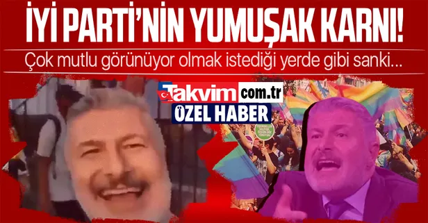 İYİ Parti Genel Başkan Yardımcısı Bahadır Erdem'in, sapkın Lutilerin ABD'deki destek yürüyüşüne katıldığı belirlendi