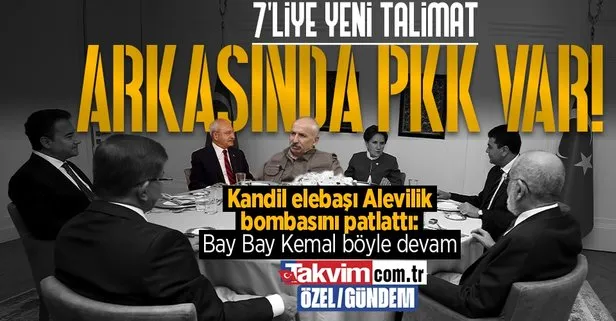 PKK elebaşı Mustafa Karasu’dan 7’liye yeni talimat! Kemal Kılıçdaroğlu itirafı: Alevi çıkışının arkasında biz varız
