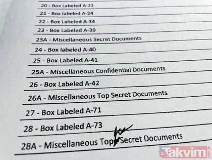 Trump’ın evine yapılan FBI baskınında çok gizli belgeler sızdı! 11 set mühürlü belgeye el konuldu
