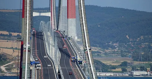 Ağustos'ta tamamlanacak! 1915 Çanakkale Köprüsü'nde "kedi yolu"nun sökümüne başlandı