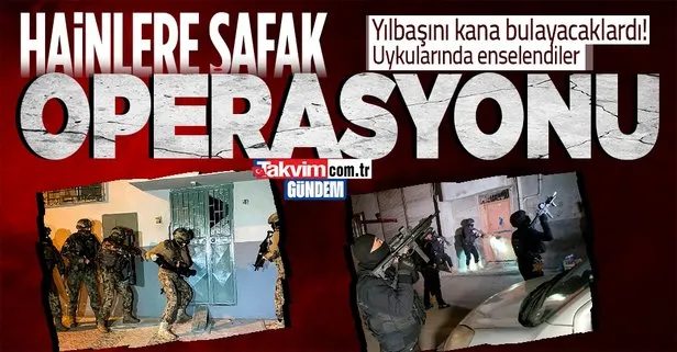 Son dakika: Adana ve Mersin’de DEAŞ operasyonu! Yılbaşını kana bulayacaklardı