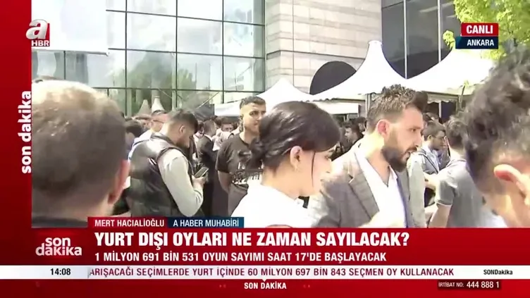 Yurt dışı oyları ne zaman sayılacak?