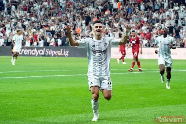 Beşiktaş sahasında Sivasspor’u mağlup etti! İlklerin gecesi