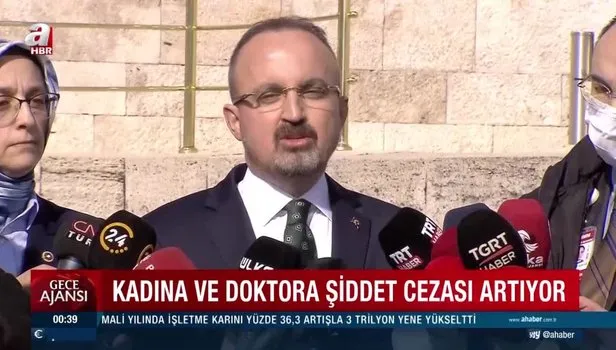 Kadına ve sağlık çalışanlarına şiddet katalog suçlara girecek
