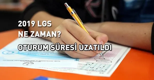 LGS ne zaman? 2019 LGS sınav tarihi MEB tarafından açıklanadı! Liseye Geçiş Sınavı