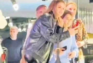 Icardi'nin sevgilisi kışı getirdi