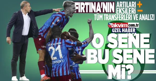 Trabzonspor'da o sene bu sene mi?