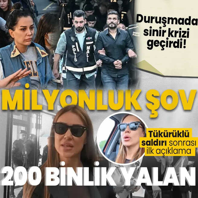 Dilan Polat ve Engin Polat hakim karşısına çıktı: Gözyaşlarını tutamadı | Banu Parlaktan tükürüklü saldırı sonrası ilk açıklama! Ağızlarında biriktirmişler...