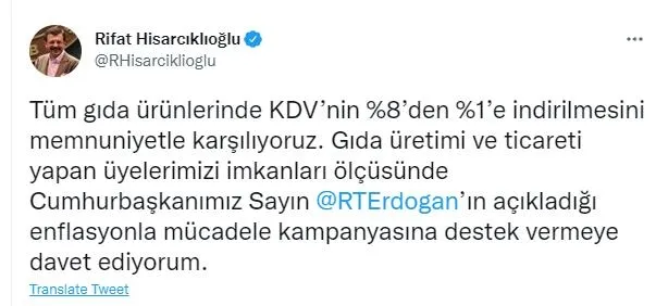 Başkan Erdoğan gıdada KDV indirimi müjdesini verdi! Şimdi sıra marketlerin etiketleri değiştirmesinde-7