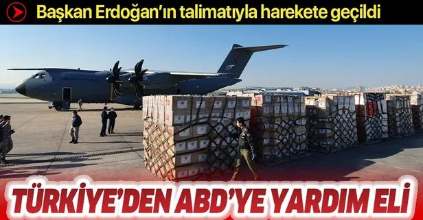 Türkiye'den ABD'ye yardım eli!