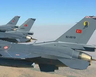 Türk uçakları yine vurdu
