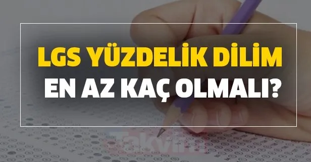 Lgs Yuzdelik Dilim En Az Kac Olmali 2020 2021 Fen Anadolu Teknik Ve Imam Hatip Lisesi Taban Puanlari Tablosu Takvim