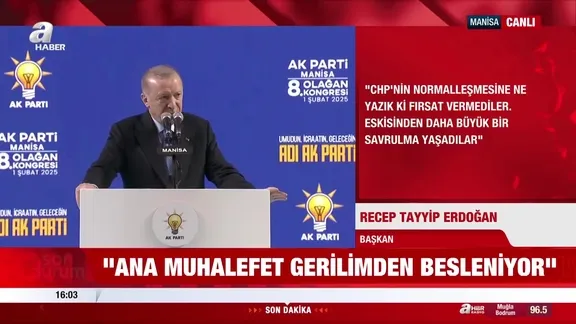 Başkan Erdoğan'dan CHP ve İmamoğlu'na sert tepki: Bula bula katillerin sloganını buldular