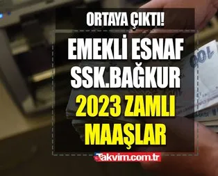 2023 Ocak EMEKLİ MAAŞLARI hesaplandı!