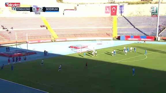 Zonguldak 0 - 3 Bodrum FK | Gol: Mert Yılmaz
