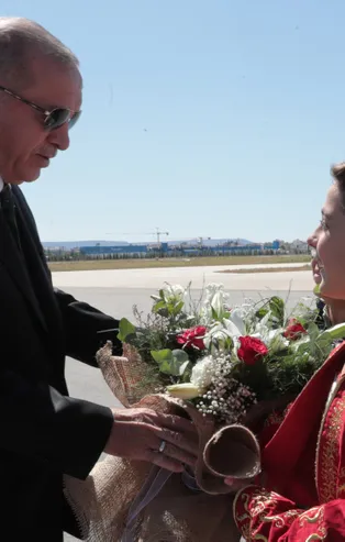 Başkan Erdoğan'a büyük sürpriz! Eskişehir'de böyle karşılandı