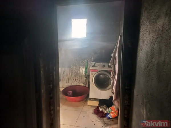 Adana'da kapıyı eski eşinin üzerine kilitleyen şahıs evi ateşe verdi - 1