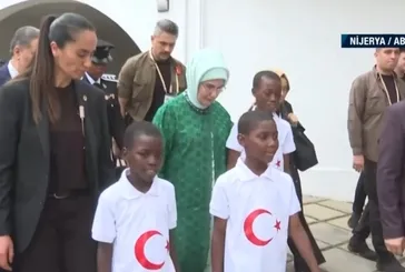 Emine Erdoğan Nijerya'da temaslarda bulundu!