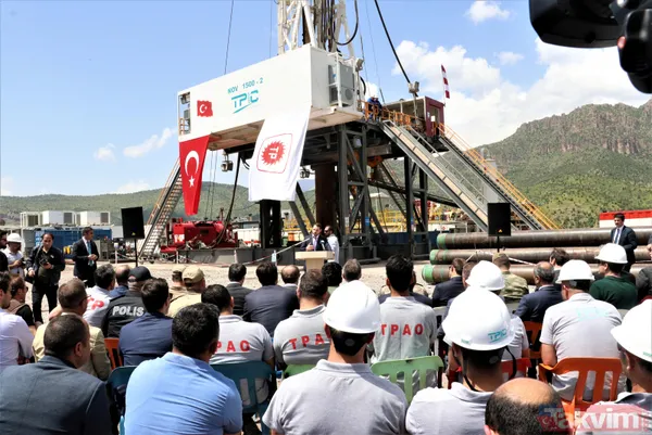 Çukurca'da petrol kuyusu için ilk kazma vuruldu - 14