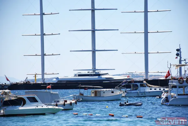 Türkiye'de üretilen dev yelkenli "Malta Şahini" Bodrum'da - 1