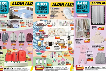 A101 30 Kasım 2023 tarihinden itibaren geçerli indirimler!